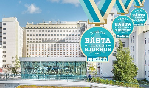 Sveriges bästa sjukhus 2017 utsedda